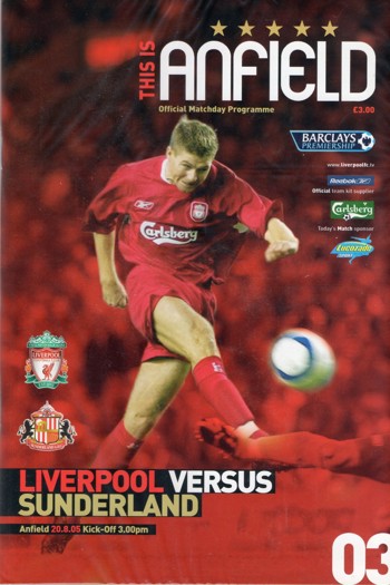 Match programme